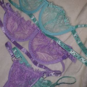 Custom Bling Lingerie Set